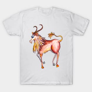 Capricorn. ibex . goat T-Shirt